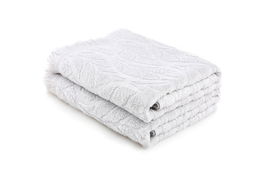 Set prosoape de baie, Hobby, Leaf, Bumbac, Gri deschis