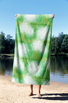 Prosop de plaja, Astacura, Yoga Harmony 70, 70x130 cm, 70% poliester/30% poliamida, Multicolor