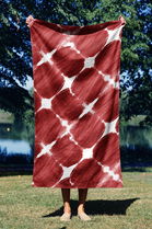 Prosop de plaja, Astacura, Red Muscle 90, 90x150 cm, 70% poliester/30% poliamida, Multicolor