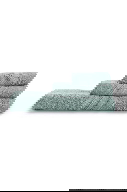 Set prosoape, Whitney, Piramit, Bumbac, Verde