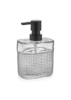 Dozator sapun lichid, Mia, SBN0065, Sticla, Transparent