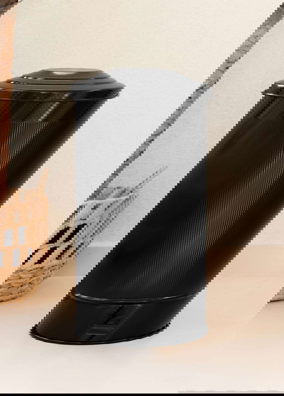 Cos de gunoi, Mia, STP0006, Metal, Negru
