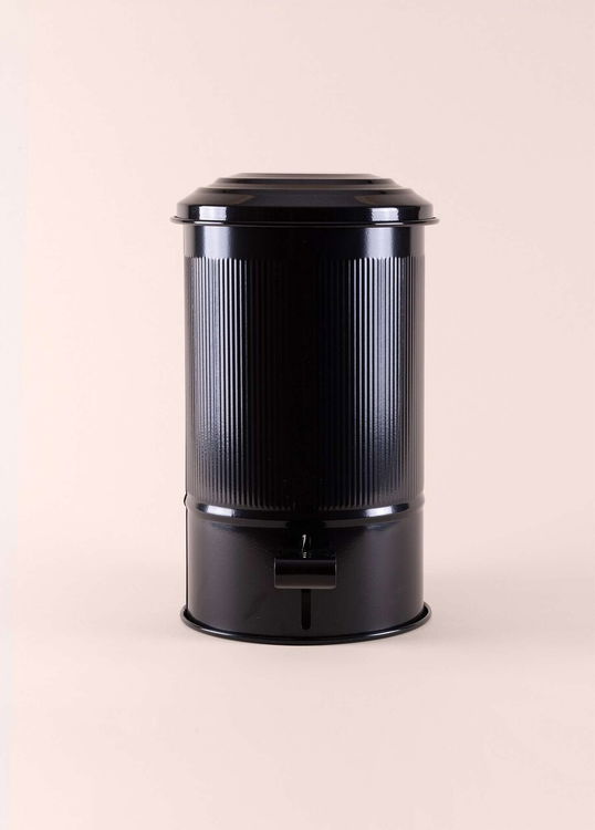 Cos de gunoi, Mia, STP0007, Metal, Negru