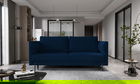 Canapea extensibila 4 locuri ELTAP, SO-REV-40VE, Revi, 215x98x92 cm, lemn/poliester, albastru inchis