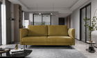 Canapea extensibila 4 locuri ELTAP, SO-REV-45GO, Revi, 215x98x92 cm, lemn/poliester, mustar