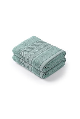 Set prosoape, Whitney, Piramit, Bumbac, Verde