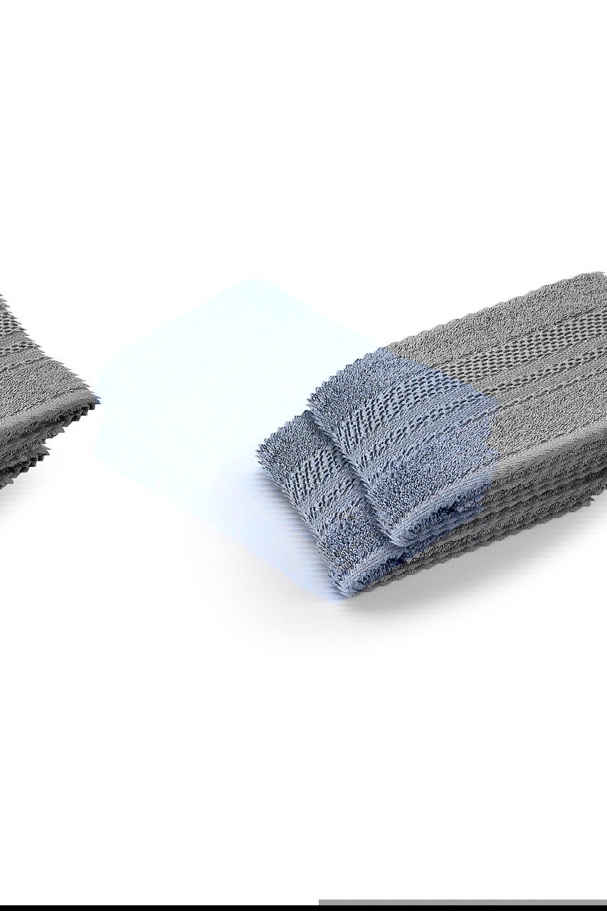 Set prosoape, Whitney, Piramit, Bumbac, Albastru indigo