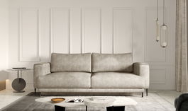 Canapea extensibila 4 locuri ELTAP, SO-DAL-18LE, Dalia, 248x84x95 cm, lemn/poliester, bej