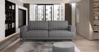 Canapea extensibila 4 locuri ELTAP, SO-ELI-04FL, Elise, 250x95x90 cm, lemn/poliester, gri