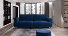 Canapea extensibila 4 locuri ELTAP, SO-ELI-40LU, Elise, 250x95x90 cm, lemn/poliester, albastru inchis