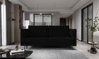 Canapea extensibila 4 locuri ELTAP, SO-REV-10VE, Revi, 215x98x92 cm, lemn/poliester, negru