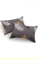 Set 2 fete de perna, Olivia - Gold, Grey vPoly, Eponj Home, 65% bumbac/35% poliester
