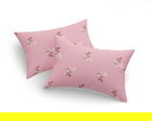 Set 2 fete de perna, Alanur - Pink, Eponj Home, 65% bumbac/35% poliester