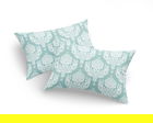 Set 2 fete de perna, Post - Water Green, Eponj Home, 65% bumbac/35% poliester