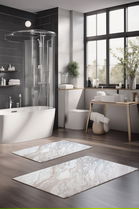 Set covorase de baie, Cartwright, CT-5034, Poliester, Multicolor
