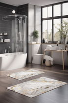 Set covorase de baie, Cartwright, CT-5066, Poliester, Multicolor