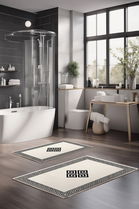 Set covorase de baie, Cartwright, CT-5070, Poliester, Multicolor