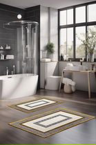 Set covorase de baie, Cartwright, CT-5077, Poliester, Multicolor