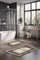 Set covorase de baie, Cartwright, CT-5082, Poliester, Multicolor
