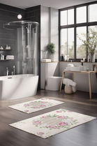 Set covorase de baie, Cartwright, CT-5221, Poliester, Multicolor