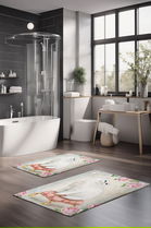 Set covorase de baie, Cartwright, CT-5258, Poliester, Multicolor
