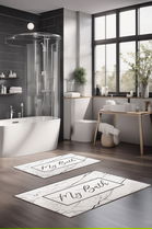 Set covorase de baie, Cartwright, CT-5284, Poliester, Multicolor
