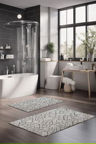 Set covorase de baie, Cartwright, CT-5348, Poliester, Multicolor