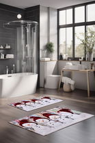 Set covorase de baie, Cartwright, CT-5379, Poliester, Multicolor
