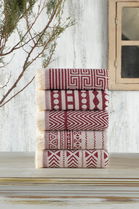 Set prosoape, Viaden, Maya, Bumbac, Rosu claret