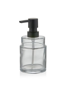 Dozator sapun lichid, Mia, SBN0062, Sticla, Transparent