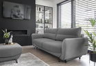 Canapea extensibila 4 locuri ELTAP, SO-SIL-04VE, Silva, 236x95x90 cm, lemn/poliester, gri