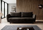 Canapea extensibila 4 locuri ELTAP, SO-SIL-22NU, Silva, 236x95x90 cm, lemn/poliester, maro inchis