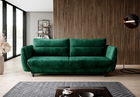 Canapea extensibila 4 locuri ELTAP, SO-SIL-35NU, Silva, 236x95x90 cm, lemn/poliester, verde inchis