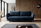 Canapea extensibila 4 locuri ELTAP, SO-SIL-40NU, Silva, 236x95x90 cm, lemn/poliester, albastru inchis