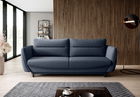 Canapea extensibila 4 locuri ELTAP, SO-SIL-40PO, Silva, 236x95x90 cm, lemn/poliester, albastru