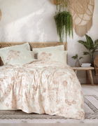 Lenjerie de pat dubla, Vestige - Beige, Cotton Box, Bumbac Ranforce