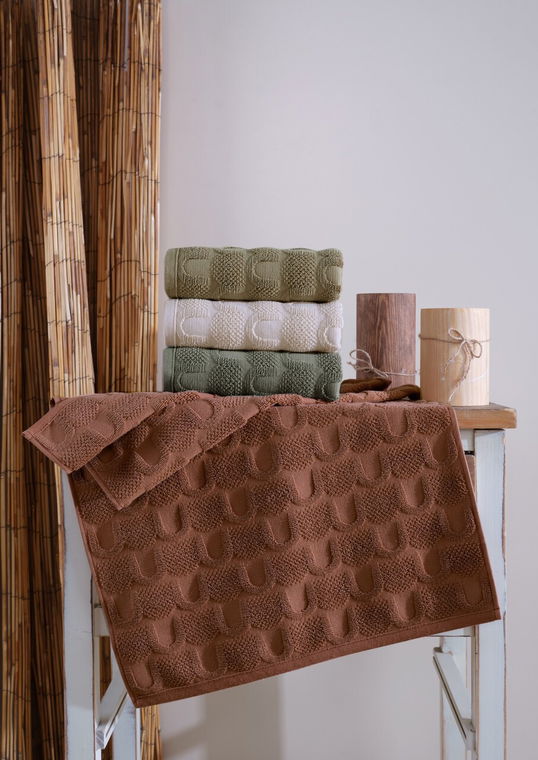 Set prosoape de baie, Şaheser, Ester, Bumbac, Multicolor