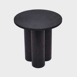 Masuta de cafea Lumbera, Homla, 40x45 cm, MDF, negru