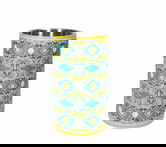 Racitor sticla de vin, Citrus Yellow edge, Brandani, 12x19 cm, inox