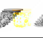 Recipient cu capac ermetic, Citrus, Brandani, D10x10 cm, 500 g, portelan New Bone China