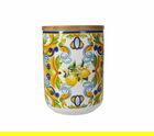 Recipient cu capac ermetic, Citrus, Brandani, D10x14.5 cm, 800 g, portelan New Bone China