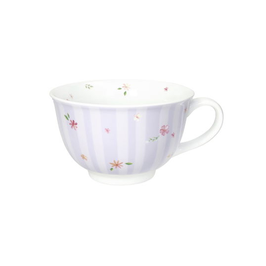 Cana mic dejun, Polline Lilac, Brandani, D14.5x9 cm, 600 ml, portelan