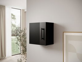 Dulap suspendat ELTAP, Raftt, 40x24x40 cm, PAL/MDF, negru