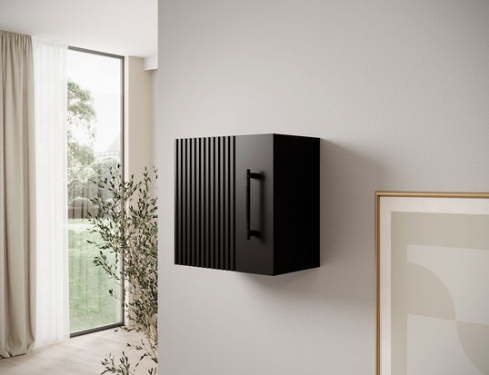 Dulap suspendat ELTAP, Raftt, 40x24x40 cm, PAL/MDF, negru