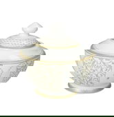 Zaharnita cu capac, Golden Eye, Brandani, 11x11 cm, portelan New Bone China