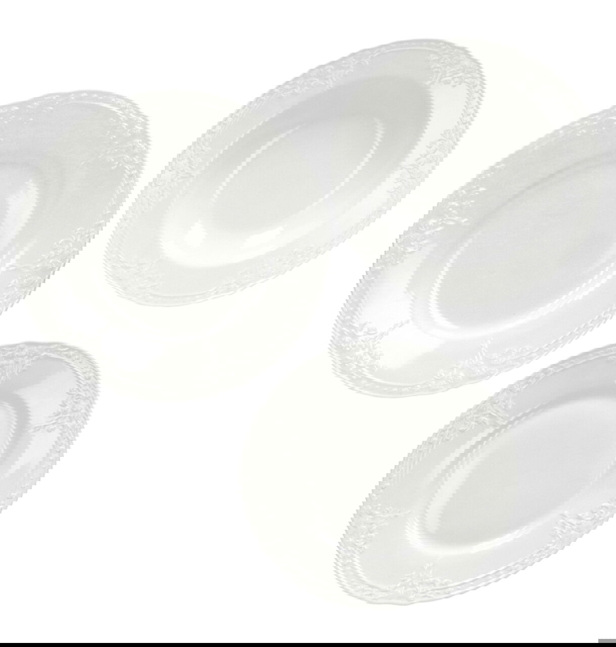 Serviciu de masa 18 piese, Ricordi, Brandani, portelan New Bone China