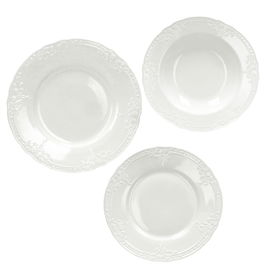 Serviciu de masa 18 piese, Ricordi, Brandani, portelan New Bone China
