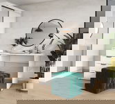 Birou ELTAP, Barold, 140x60x75 cm, PAL, alb