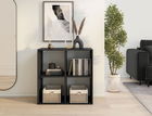 Raft de perete ELTAP, Jugis, 80x40x80 cm, PAL/PVC, negru