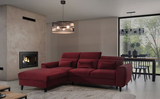 Lustra ELTAP, Orabela, 55x120 cm, 3xE27, 15W, otel, negru